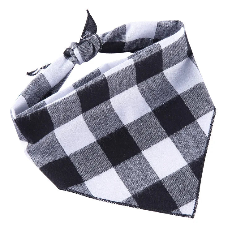 Cute Print Bandana with Collar