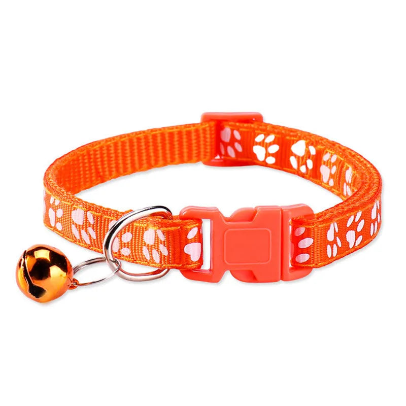 Personalized Designer Dog Collars with Bell