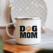 Dog Mom/Dad Print Creative Enamel Handle Mugs