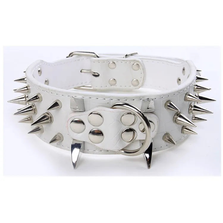 Domineering Spikes Dog Collars