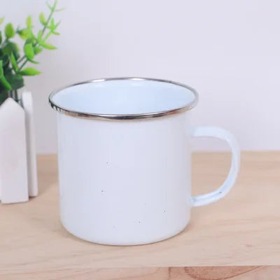 Dog Mom/Dad Print Creative Enamel Handle Mugs