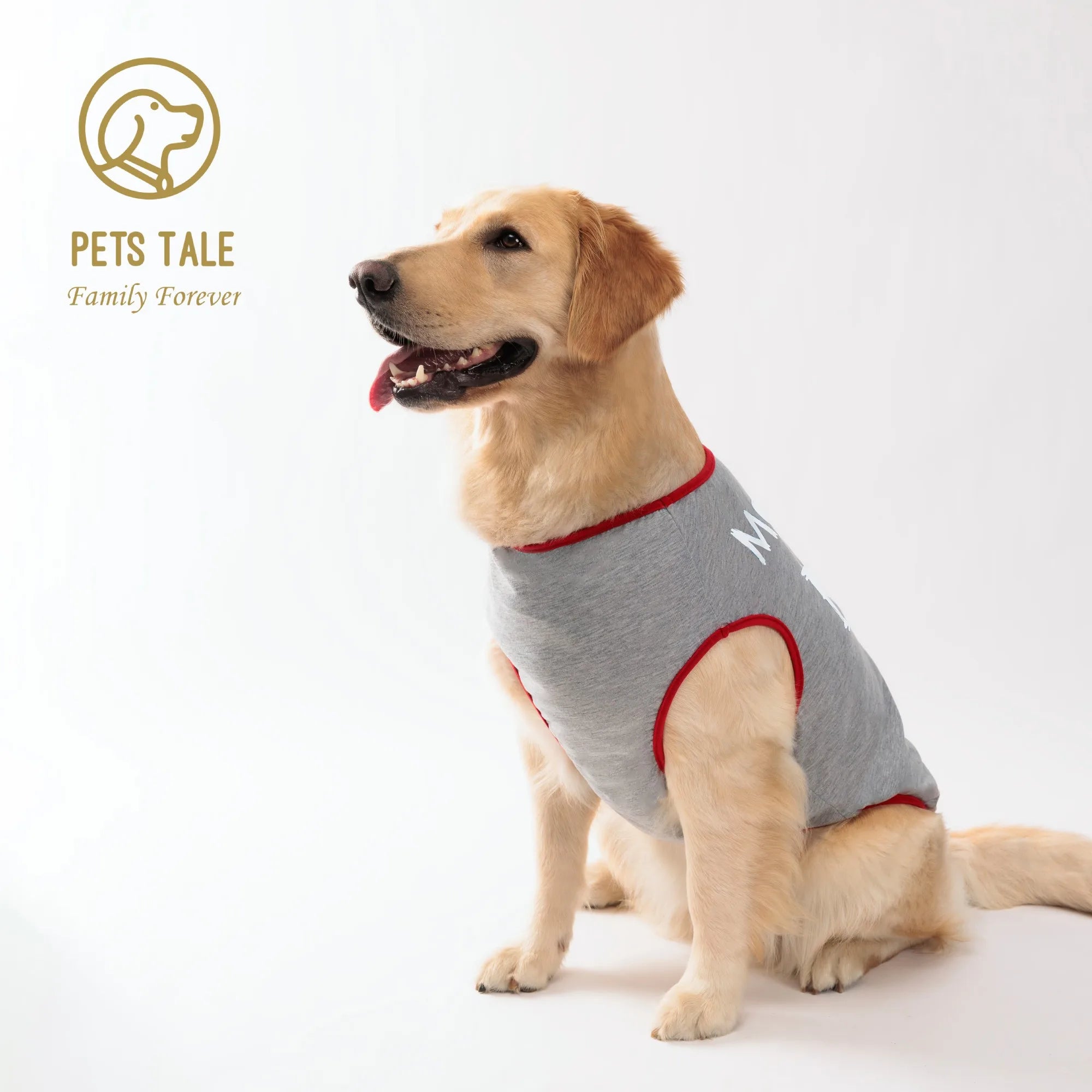 Dog T-Shirt with Cute Mommy Boy Print