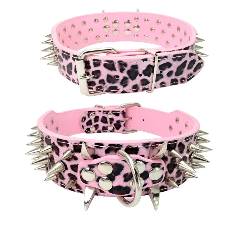 Domineering Spikes Dog Collars