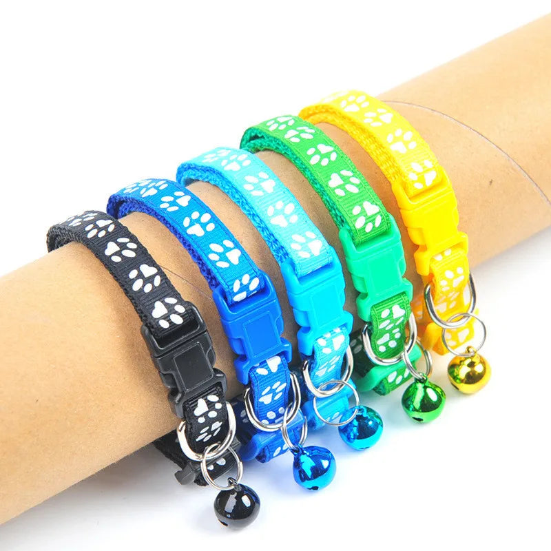 Personalized Designer Dog Collars with Bell