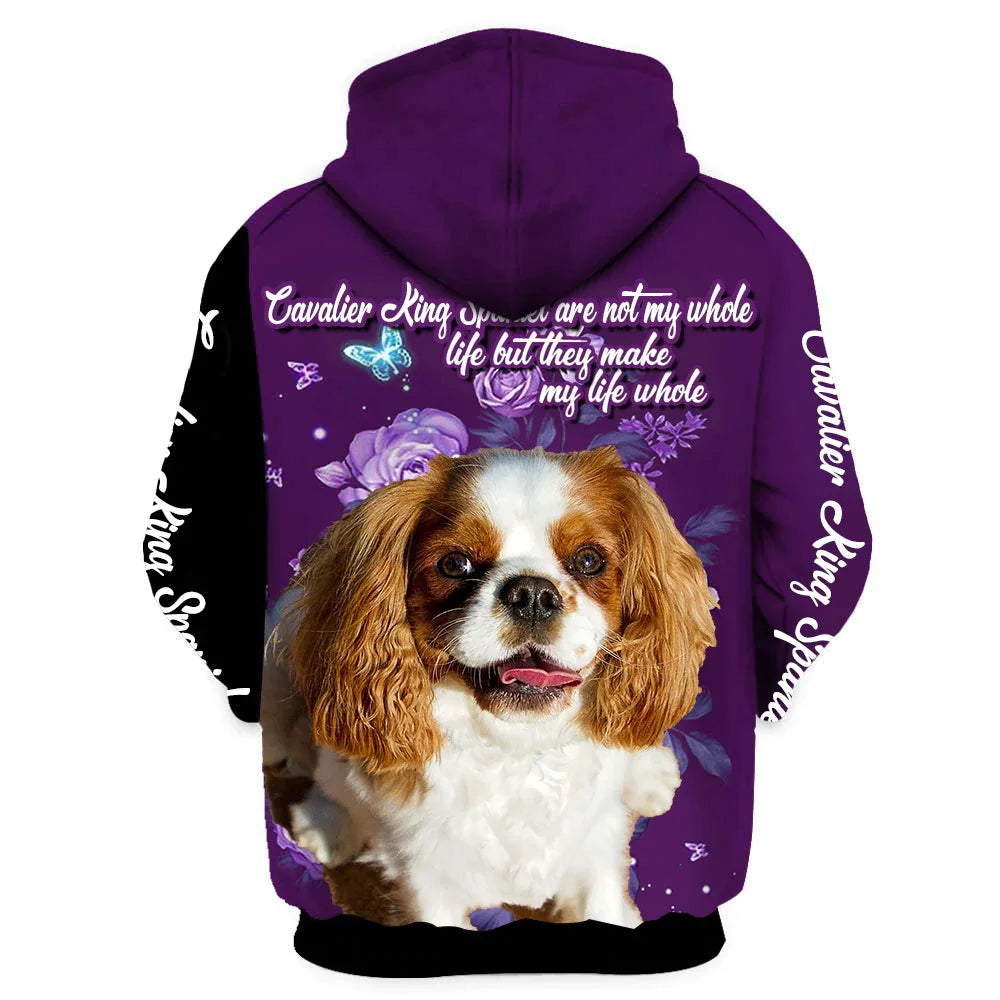 Fashion Animals Zip Hoodies Yorkshire Terrier