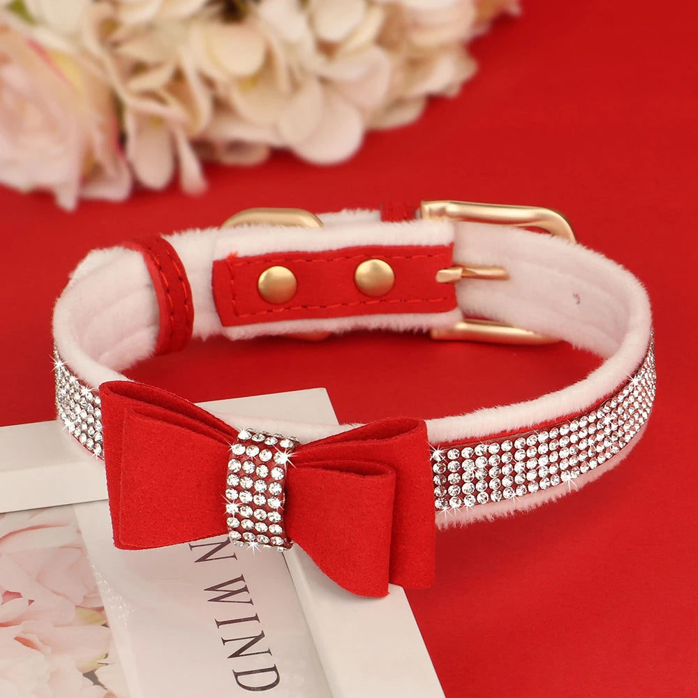 Cute Bowknot Dog Collar