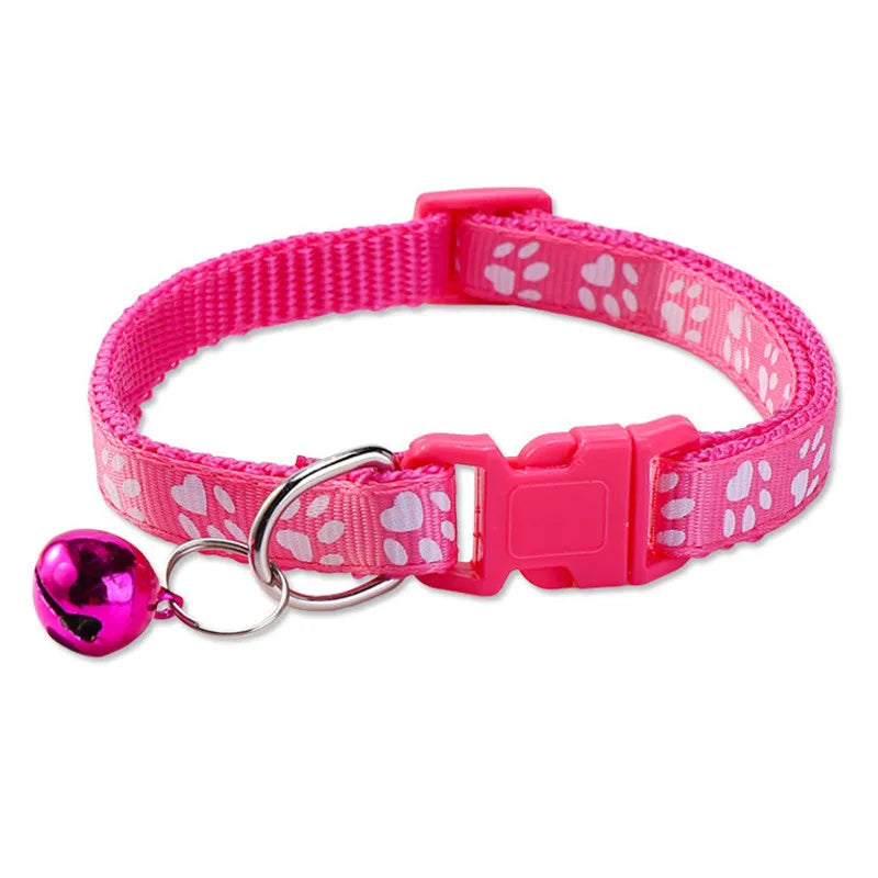 Personalized Designer Dog Collars with Bell
