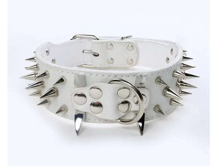 Domineering Spikes Dog Collars