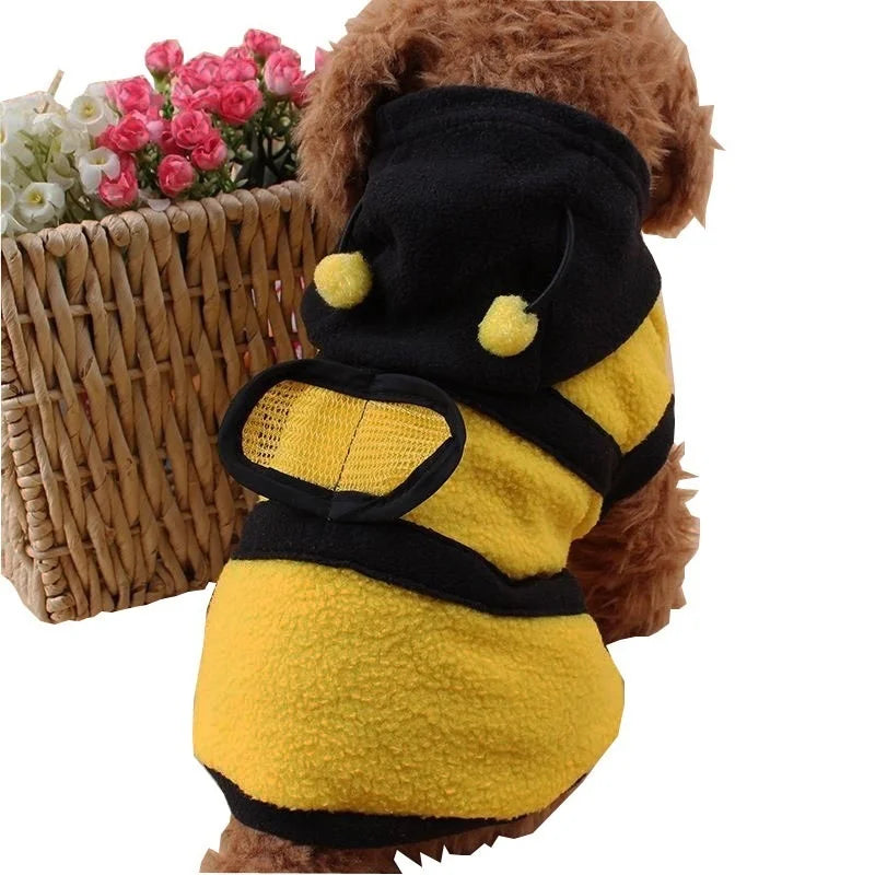 Dog Fleece Hoodie Clothes