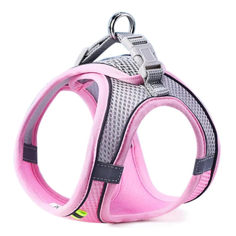 Breathable Adjustable Dog Harness Chest Vest