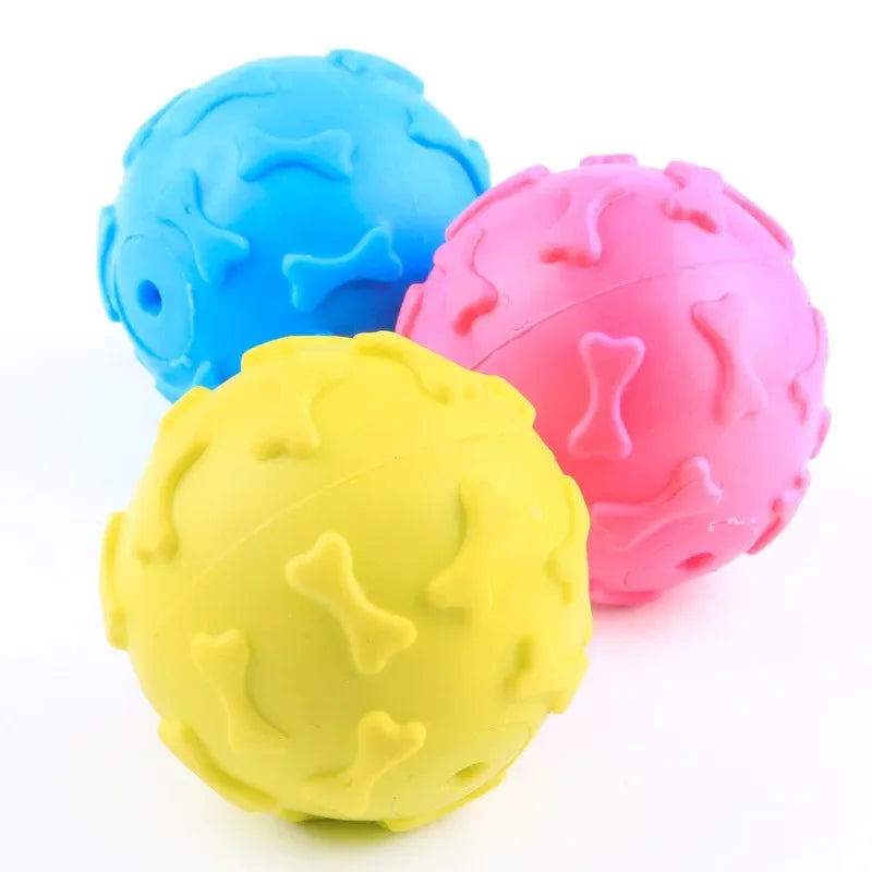 Cute Dog Toy Chew Rubber Toys