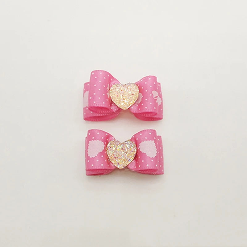 2PCS Dog Hair Bows