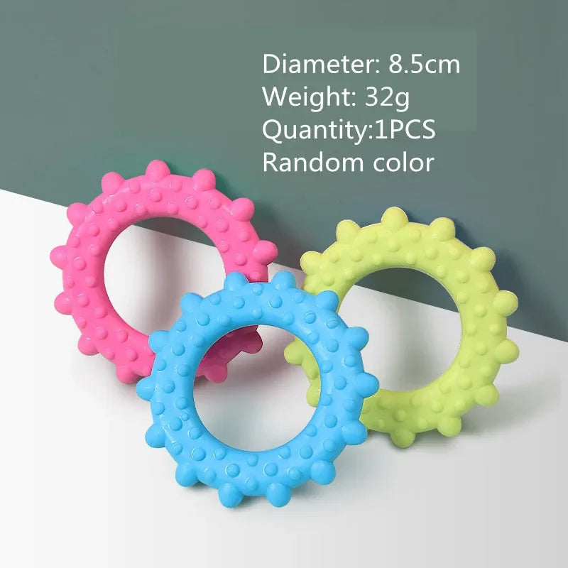 Cute Dog Toy Chew Rubber Toys