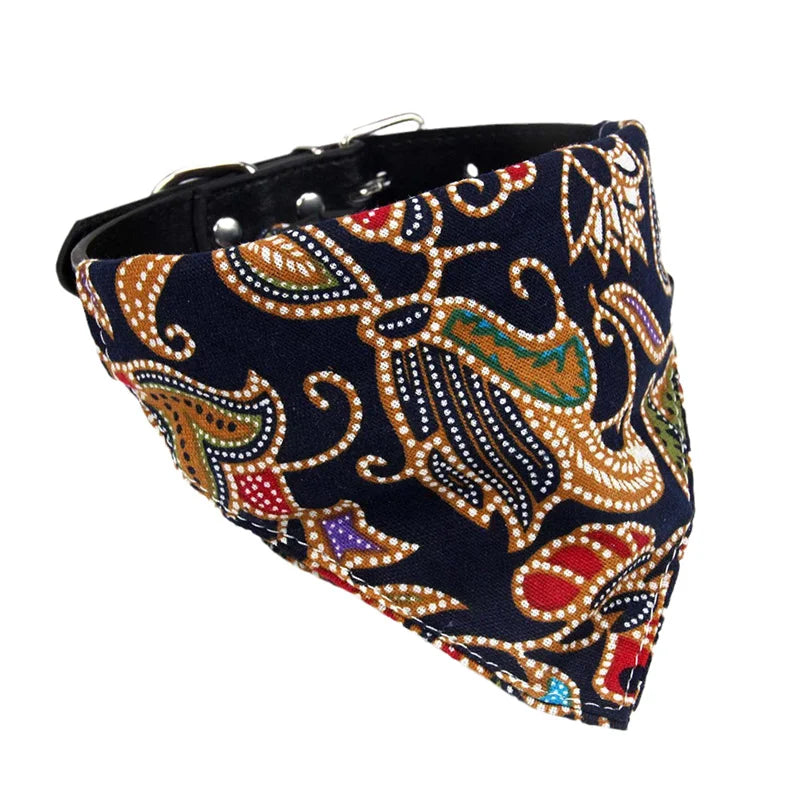 Personalized Dog Collar with Tie