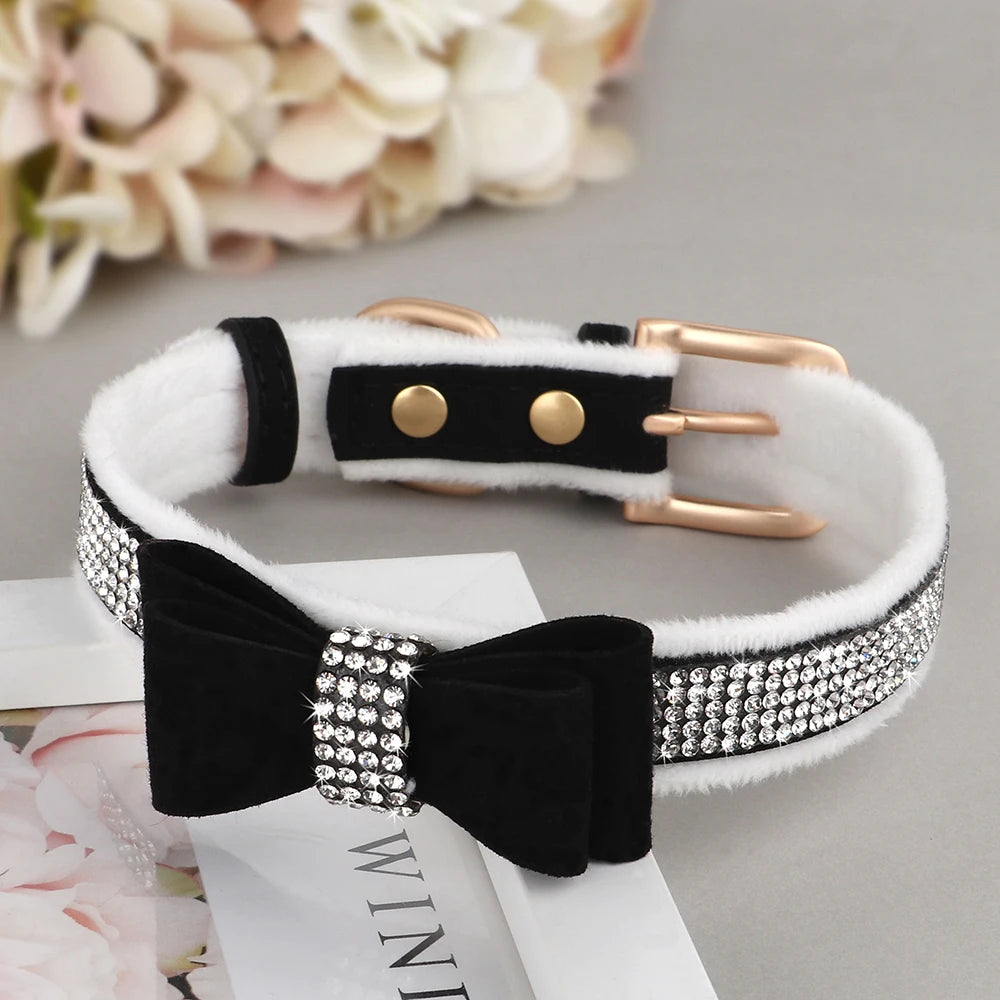 Cute Bowknot Dog Collar