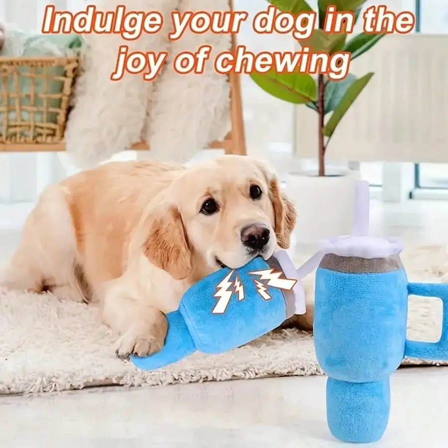Cute Dog Chew Beverage Mug Shaped Toys