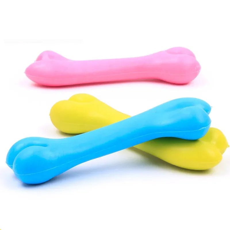 Cute Dog Toy Chew Rubber Toys