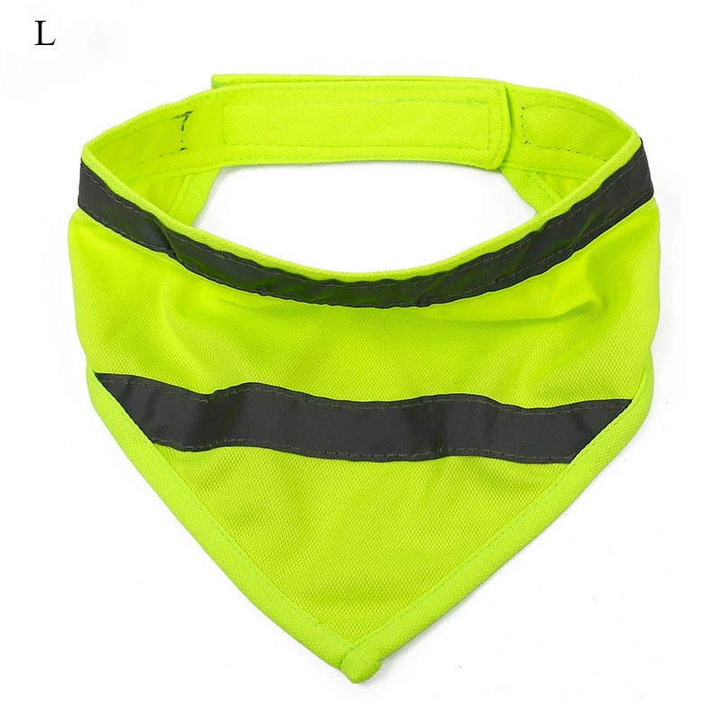 Leather Dog Bandana Collar Scarf Tie
