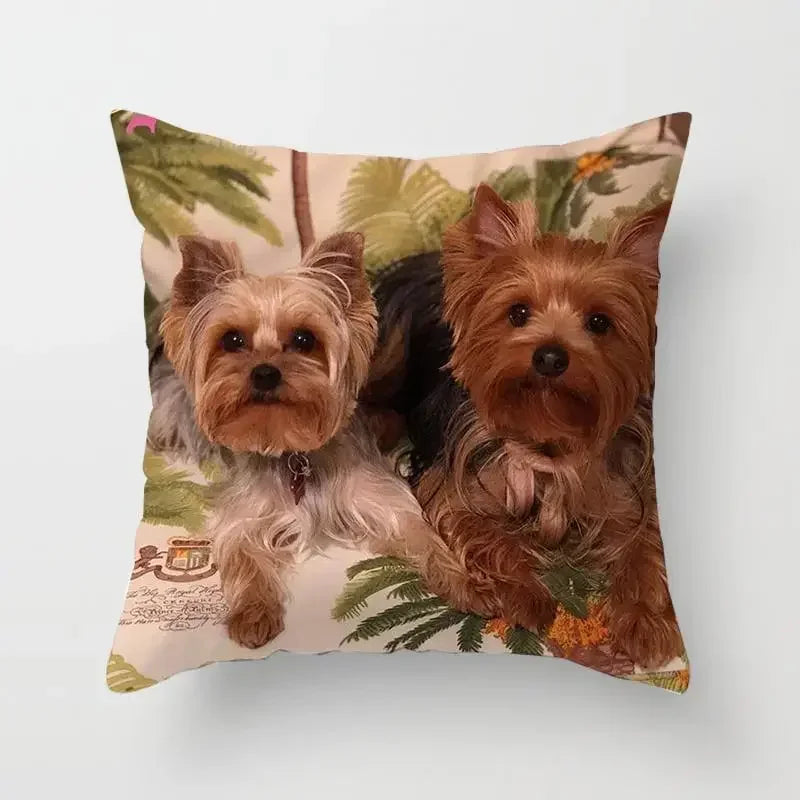 Yorkshire Decor Print Pillow Case