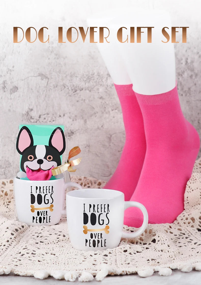 Ceramic Puppy Design Coffee Milk Cup