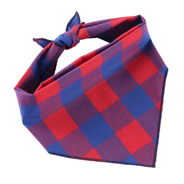 Cute Print Bandana with Collar