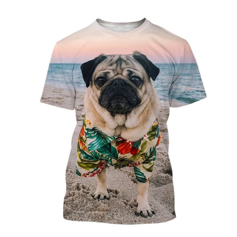 Yorkshire Terrier Dog Graphic T Shirt for Men