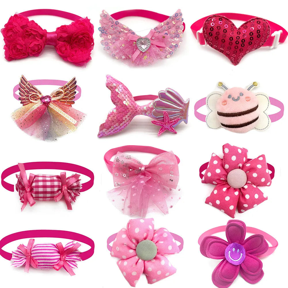 Colorful Dog Cat BowTies