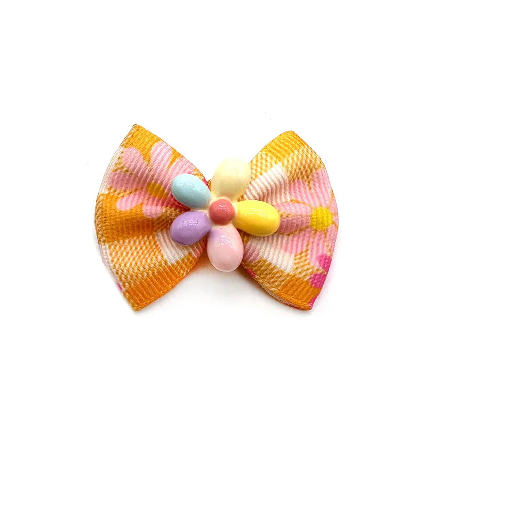 Bee Accessories Handmade Dog Hair Bows