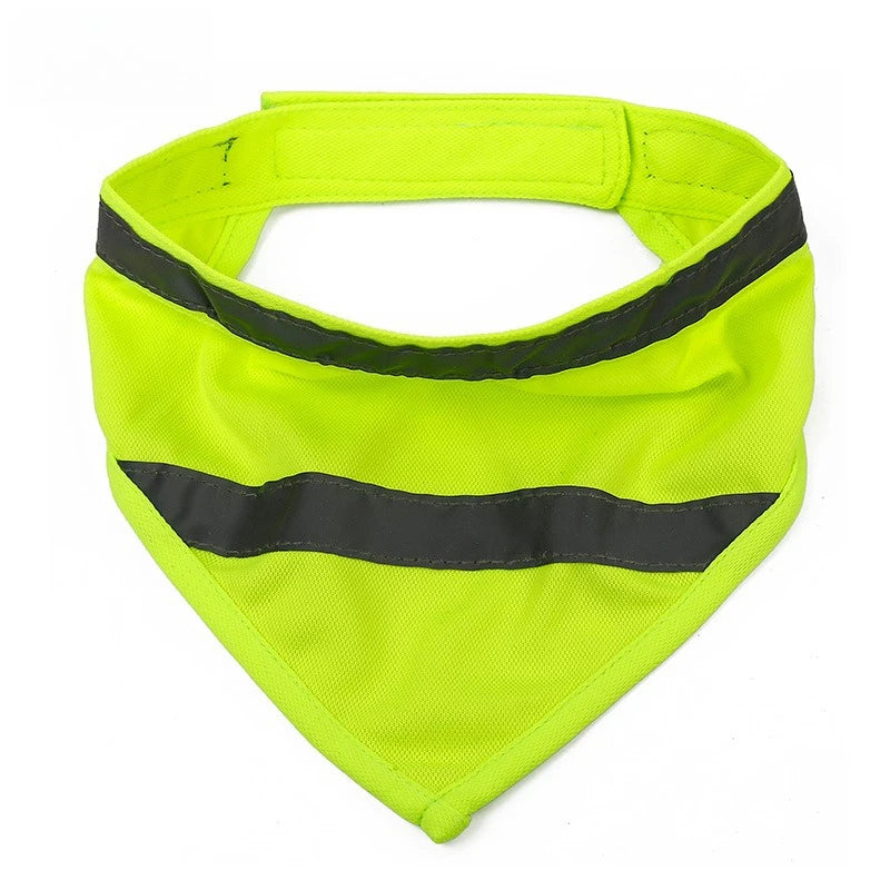 Leather Dog Bandana Collar Scarf Tie