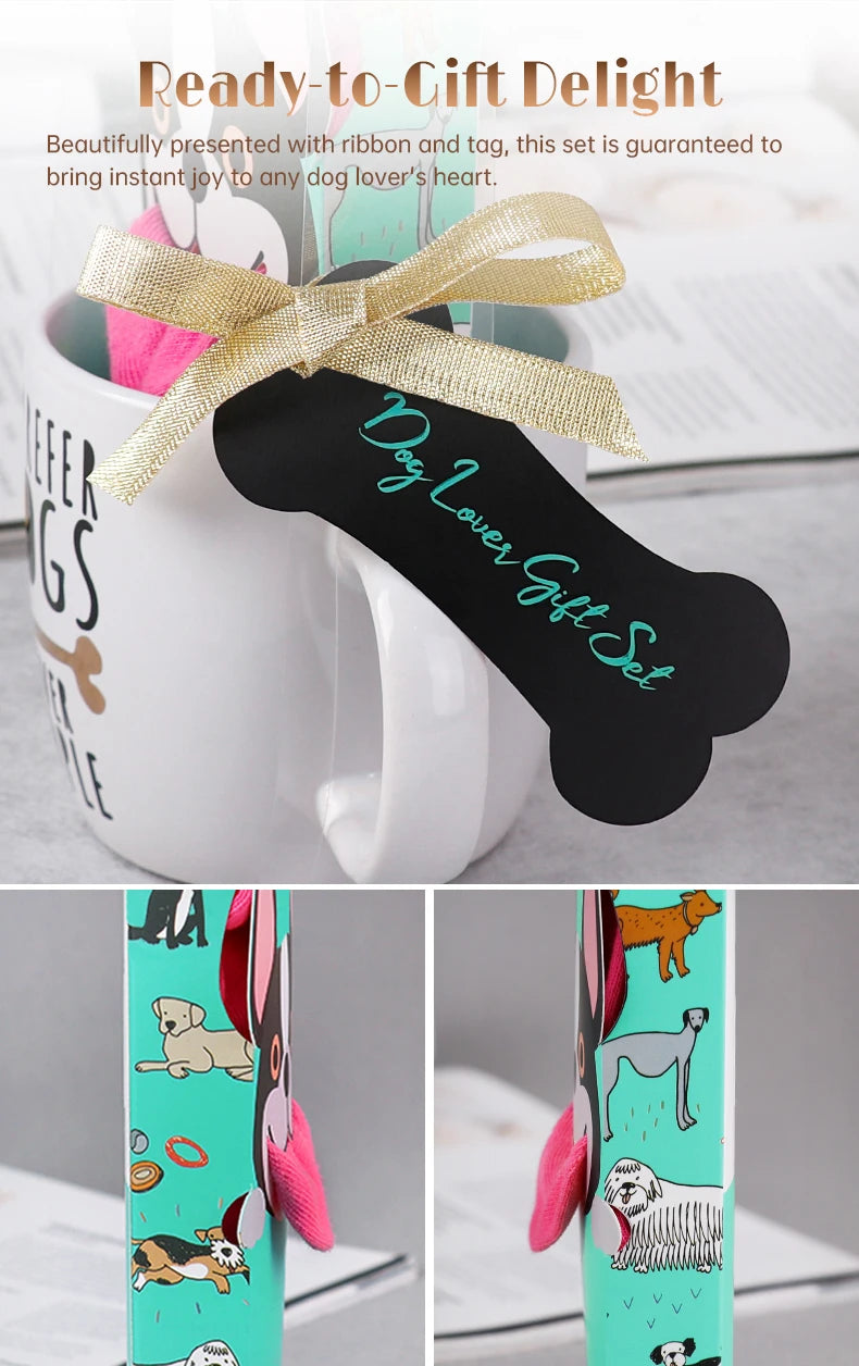 Ceramic Puppy Design Coffee Milk Cup