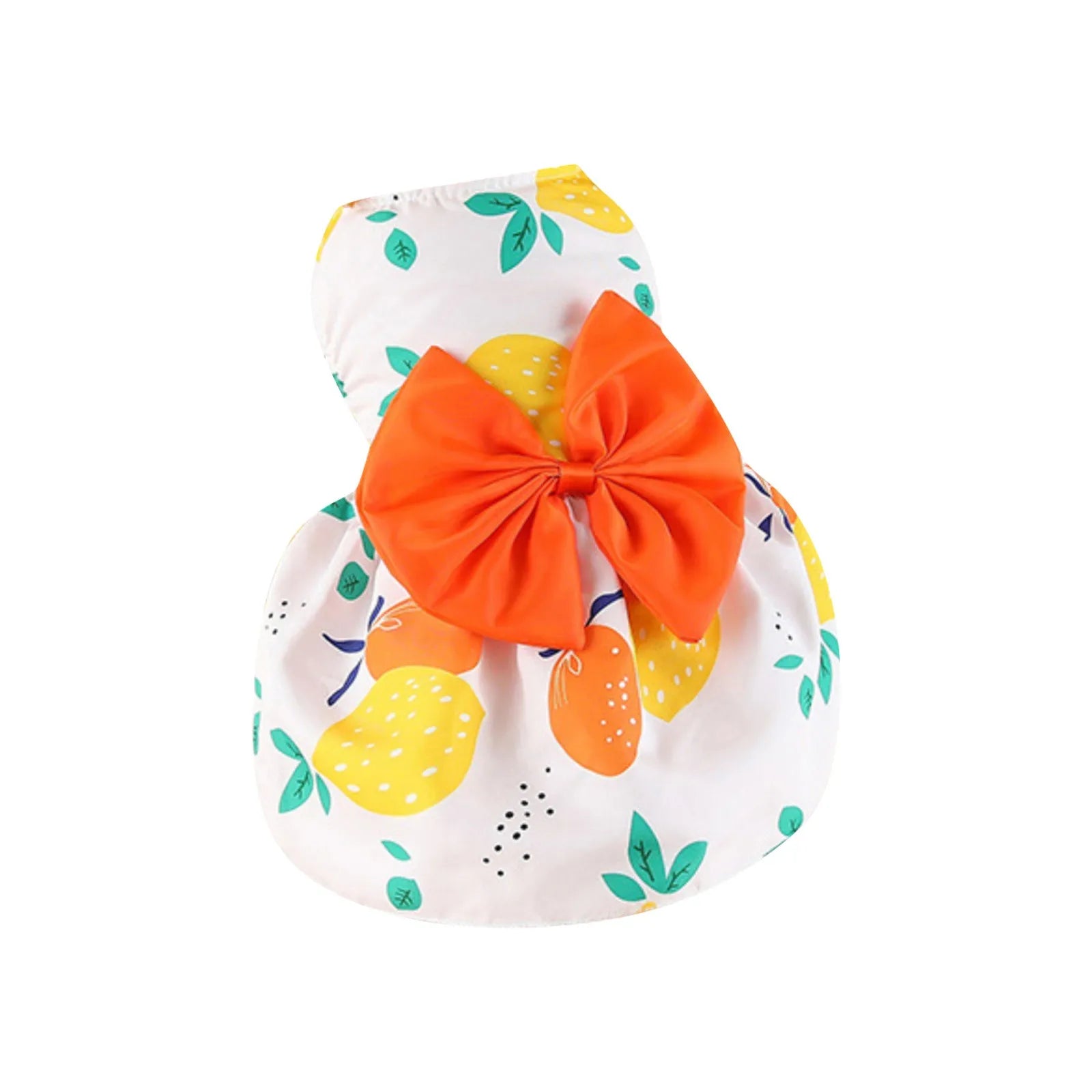 Pet Comfortable Sleeveless Floral Outfit