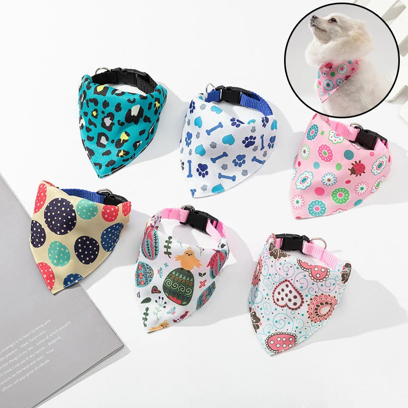 Dog Bandana Collar Scarf