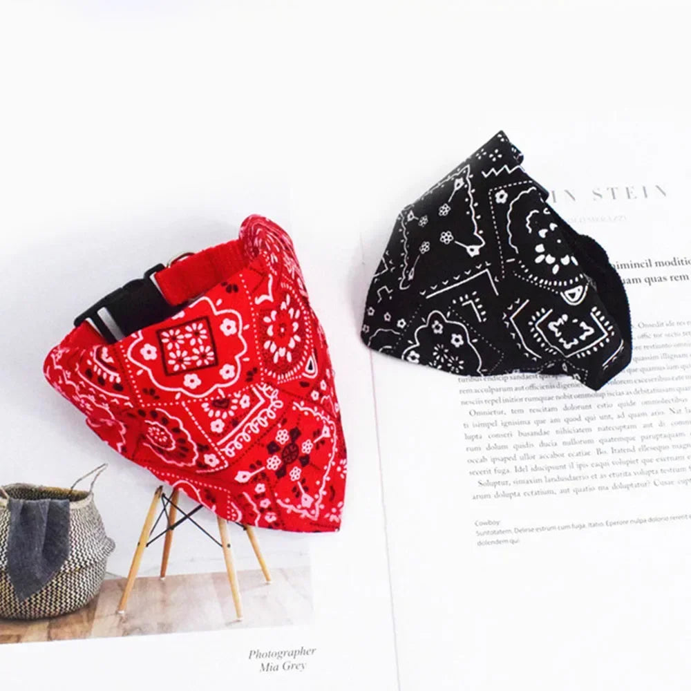 Dog Bandana Collar Scarf