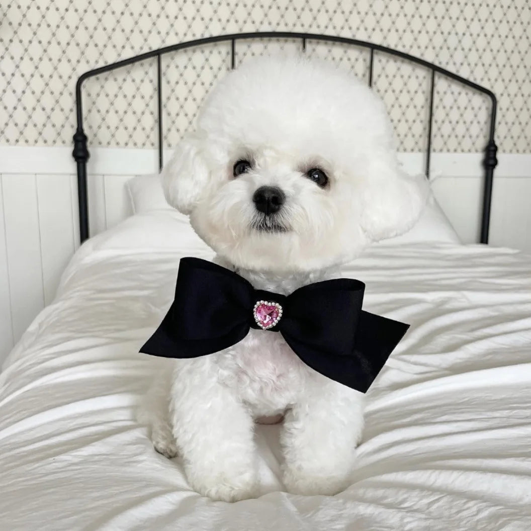 Bow Collar Pet Dog Necktie