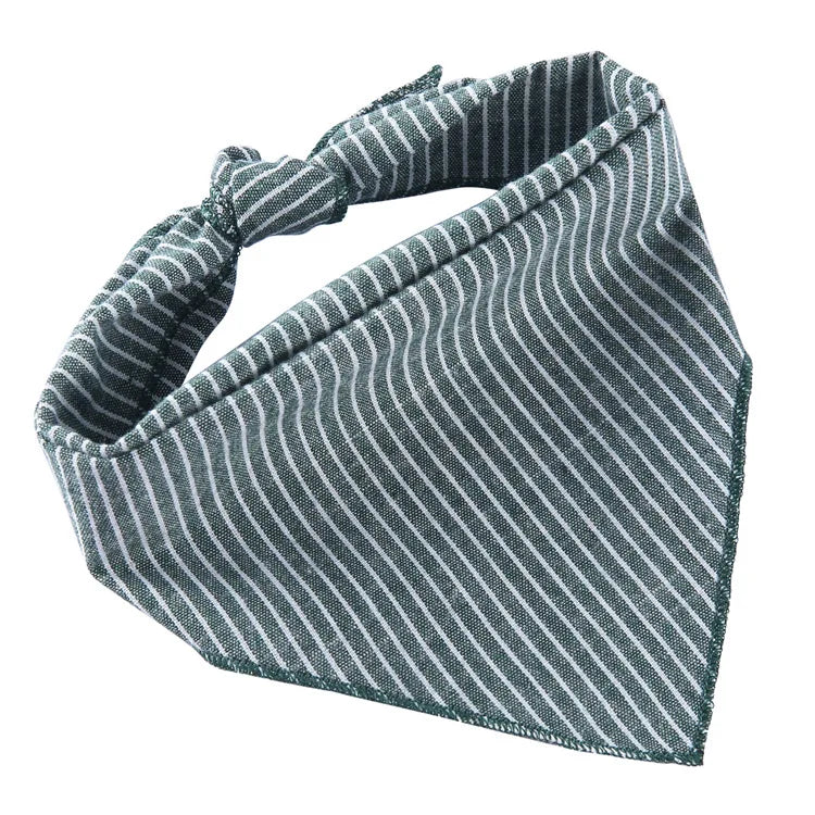 Cute Print Bandana with Collar