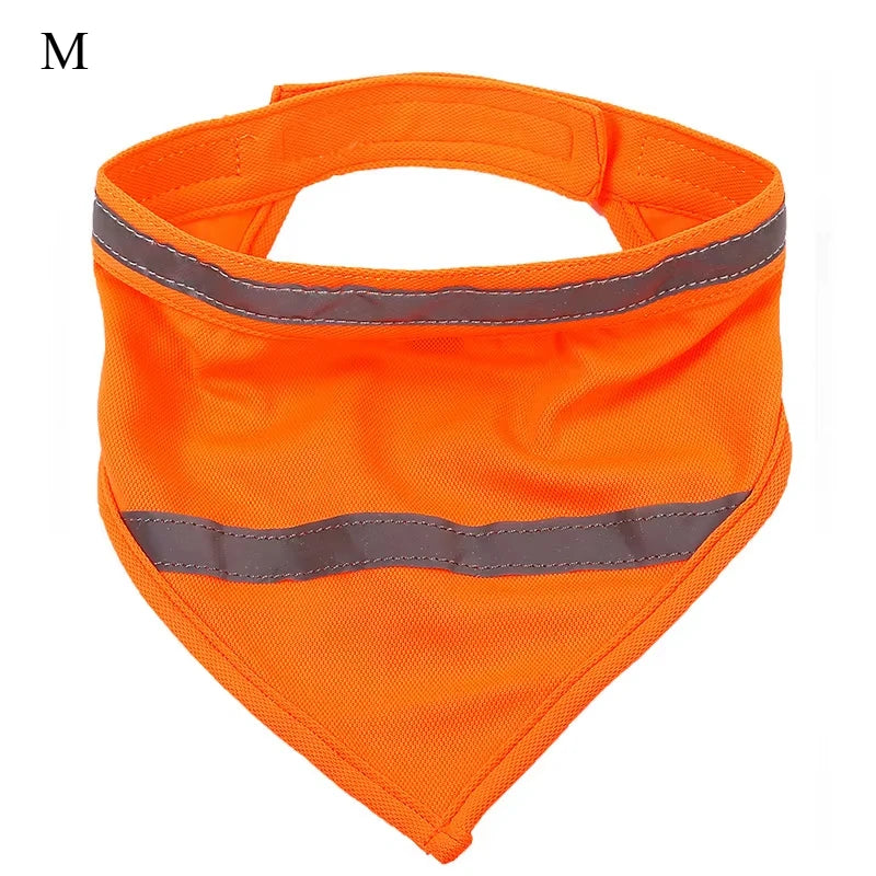 Leather Dog Bandana Collar Scarf Tie