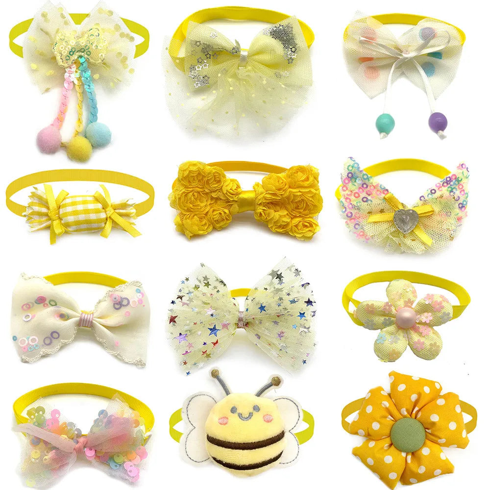Colorful Dog Cat BowTies