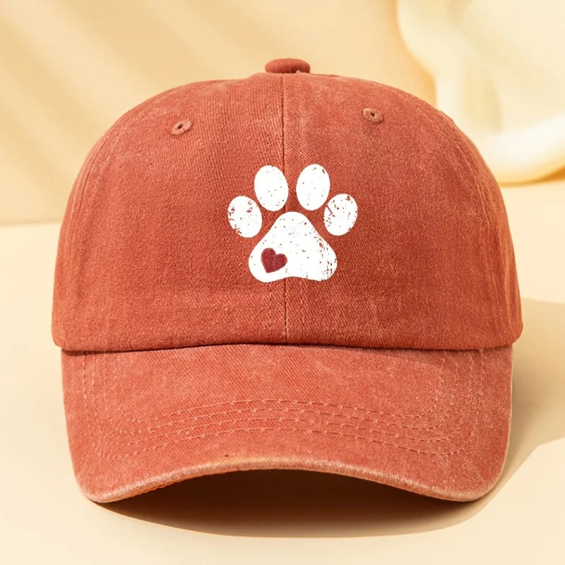 Dog paw print Cap