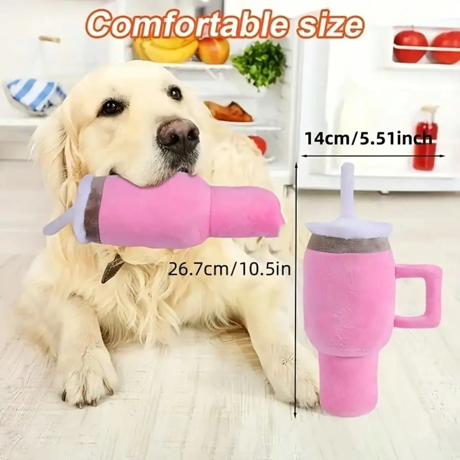 Cute Dog Chew Beverage Mug Shaped Toys
