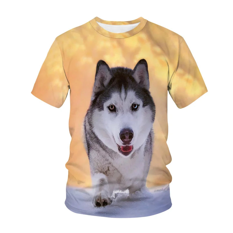 Yorkshire Terrier Dog Graphic T Shirt for Men