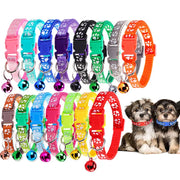 Personalized Designer Dog Collars with Bell