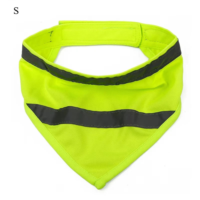 Leather Dog Bandana Collar Scarf Tie