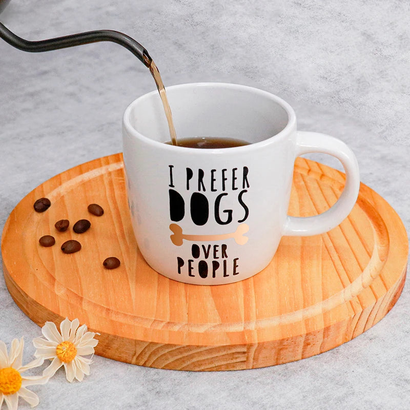 Ceramic Puppy Design Coffee Milk Cup