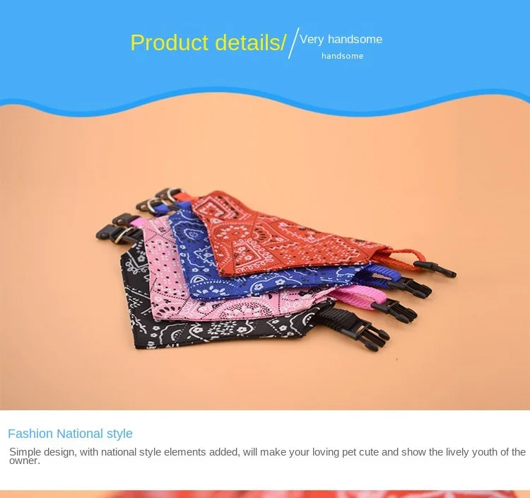 Pattern Pet Bandana