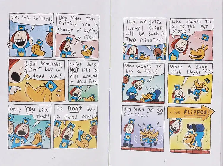 Popular Comic Books The Adventures of Dog Man