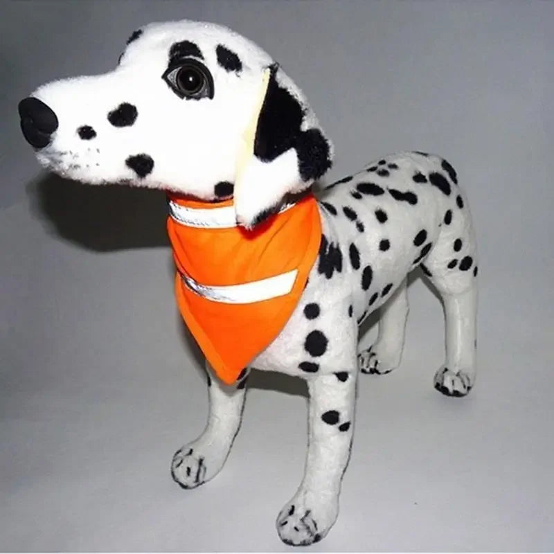 Leather Dog Bandana Collar Scarf Tie