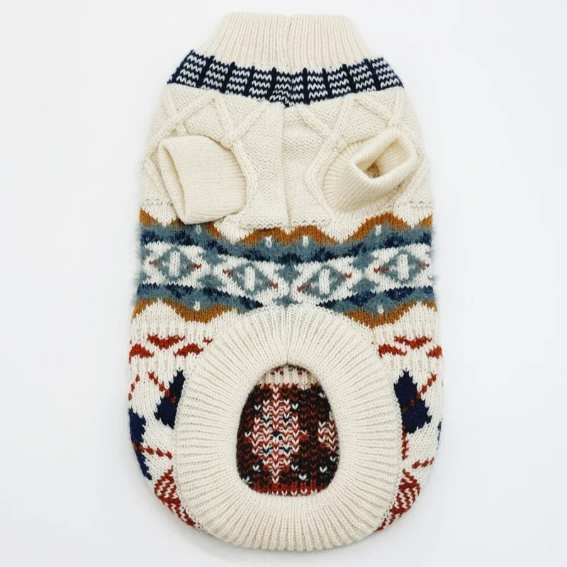 Pet Knitted Sweater for Yorkshire