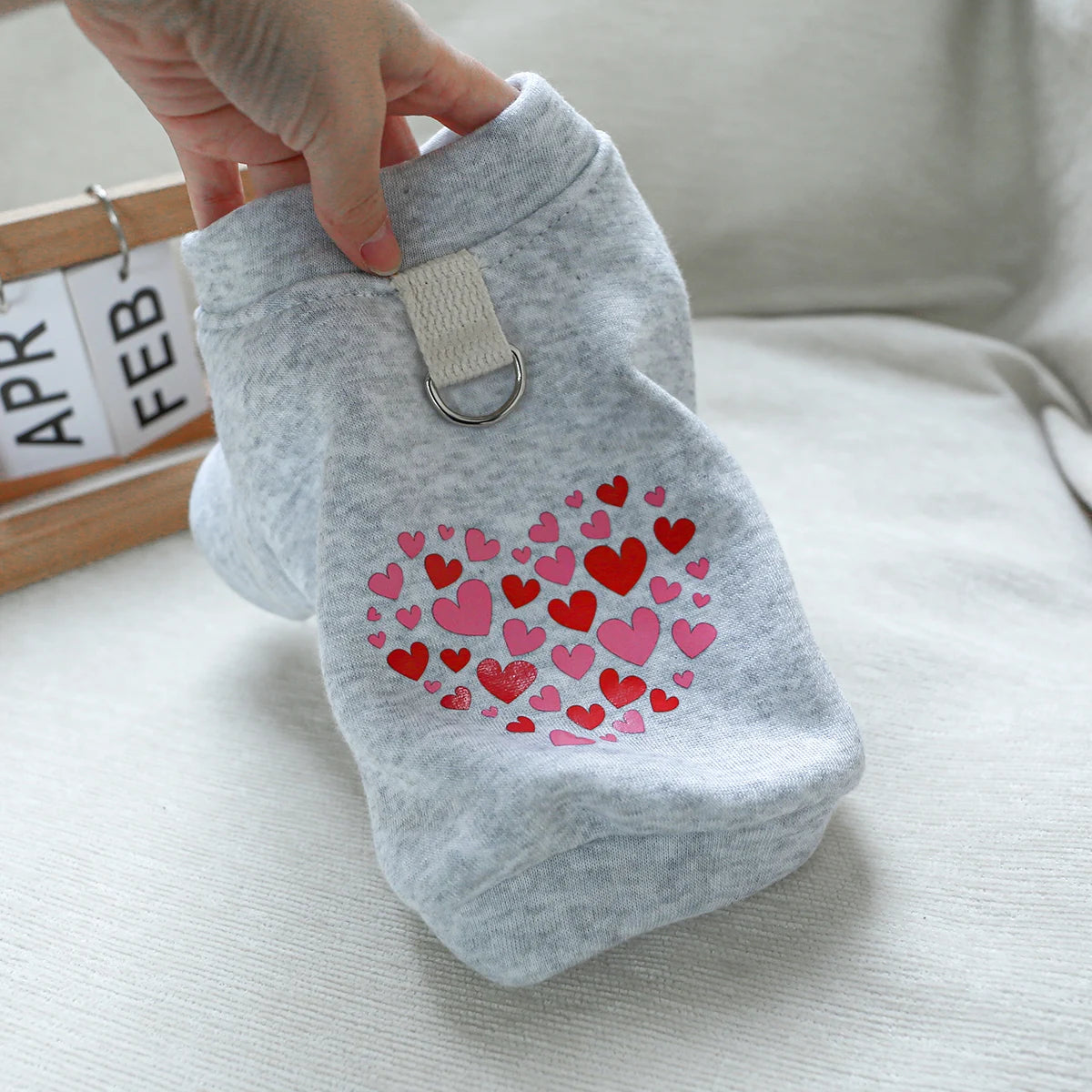 1PC Pet Clothing Dog Valentine's Day