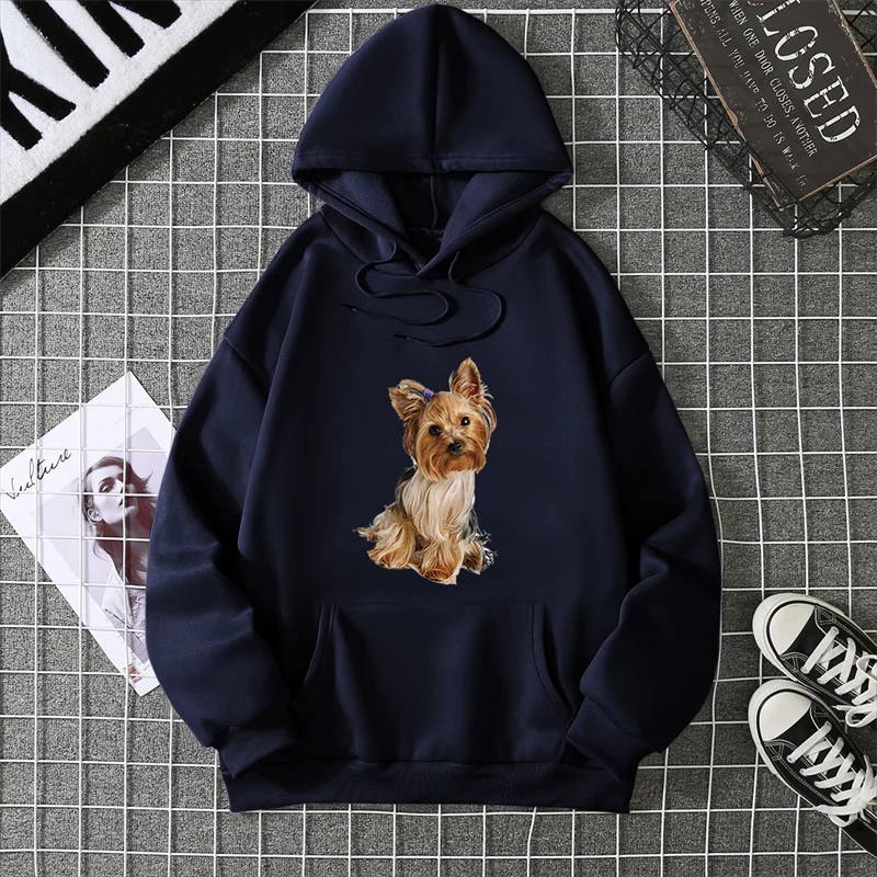Spring/Summer Women's Hoodie 3D Kawaii Dog Printed