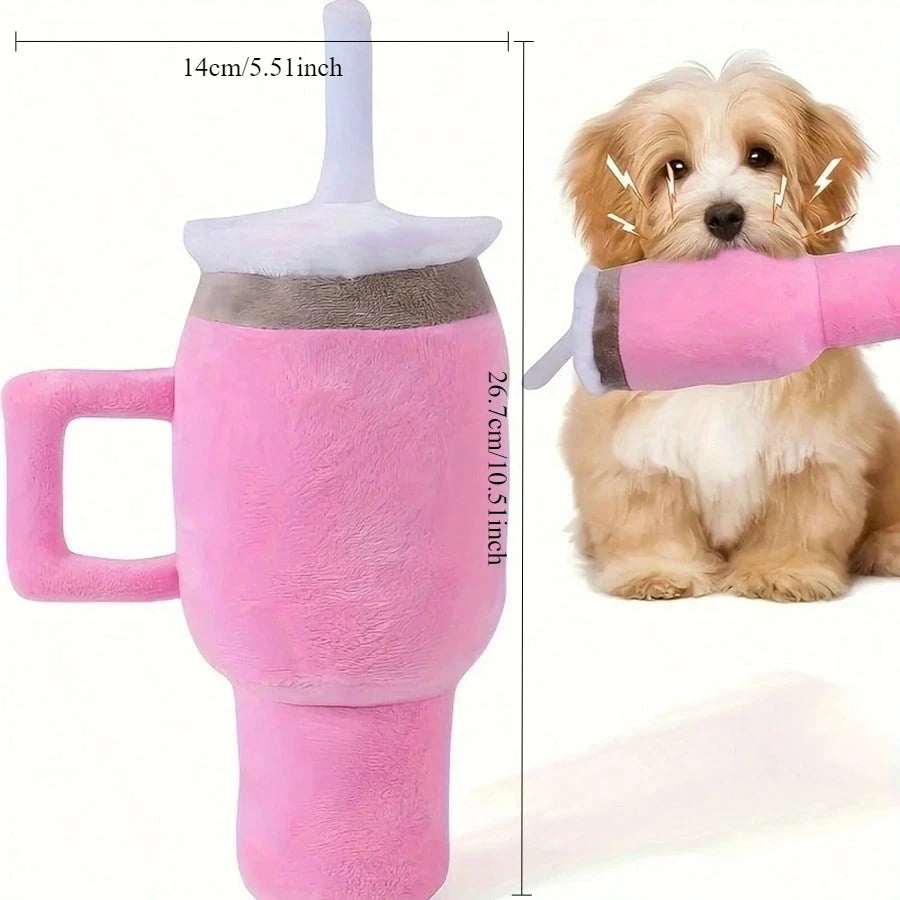 Cute Dog Chew Beverage Mug Shaped Toys
